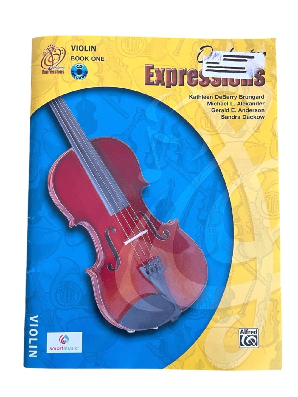 Alfred Music Orchestra Expressions Violin Book One With CD Student Edition